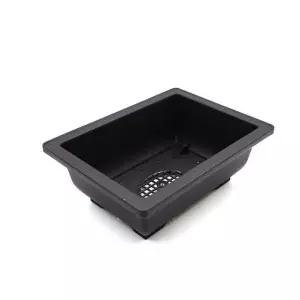 미니 가벼운 화분 직사각형 플라스틱 가드닝 실내 식물 재배용 (WFK9QAM)