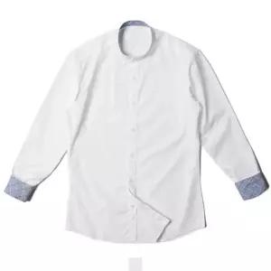 차이나카라 화이트 정장셔츠 (WFKAC33)