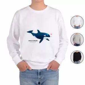 아토가토 범고래는 혼자 놀아도 좋아 맨투맨 후드티 W9B4CF3