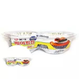 ( )베이킹컵 타원 컵케이크포장 머핀케이스