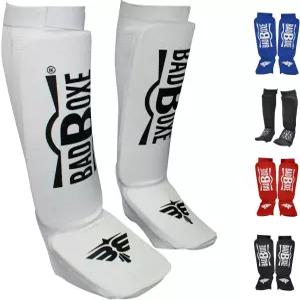 트위스터 무에타이 복싱 킥복싱 가라테 태권도 MMA 신축성 있는 면직물 신 스텝 패딩 가드 인 페어