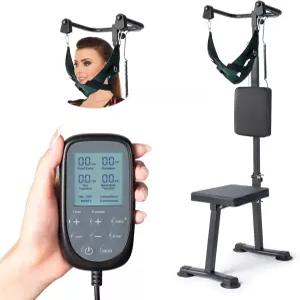 경추 문제 디스크 탈출증 및 목 경직에 적합한 무호흡 가정용 견인 장치 근육 긴장 를 위한 감압