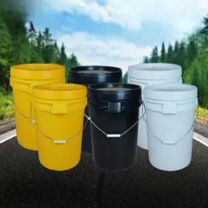 페인트통 대형 바케스 원형버킷 용기 35리터 30리터 소재로 잠금뚜껑 플라스틱 나사형