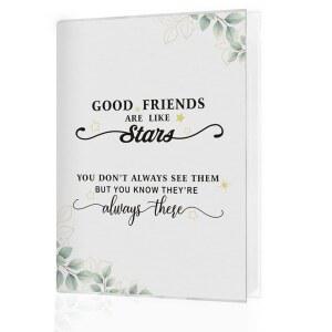 KJUMBYW 베스트 프렌즈 사진 앨범 4x6 사진, 여성을 위한 우정 선물, BFF 좋은 친구는 별처럼 가족 졸업식 결혼식 휴가 여행을 작은 추억