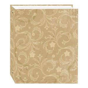 마그네틱 셀프 스틱 3링 사진 앨범 100페이지(50매), 재스민 디자인