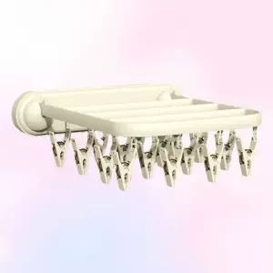 자취생 필수 무타공 접이식 속옷 옷걸이 (WFKBF93)