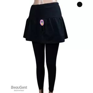 스킨센스 면후라이스 기모 후레아 치마레깅스 겨울 기능성 내복 치렝스