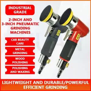광택기 자동차 왁싱 폴리싱 유막제거 2 인치 메탈 연삭기 사포 공압 연마 기계 고속 뷰티 소형 핸드 헬드