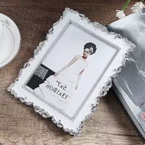 사진액자5x7 포토액자 로즈 탁상용 (KYR-WFFWPBL)