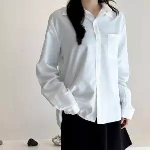 반팔블라우스 와이셔츠 겨울블라우스 데일리 여성 (WFKBMML)