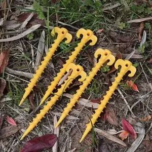 말뚝 앵커 낚시 텐트 페그 스크류 텐트후크 5 (WFKBMIO)