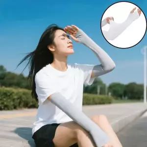 고품질 무지 팔토시 운전 낚시 등산 캠핑 남여공용 쿨토시 (WFKBAM7)