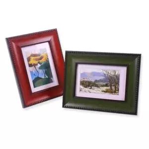 심플액자3x5(S)9X13cm(금색은색자주녹색 램덤) (KYR-W1F13C3)