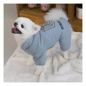 펫츠랜드 아트워크 패딩 올인원 강아지옷 애견의류