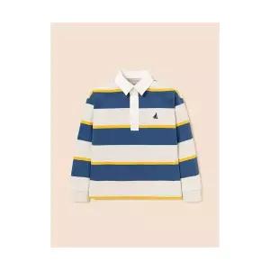 빈폴 키즈 스트라이프 럭비 긴팔 티셔츠 아이보리 (BI5841U020) 218234