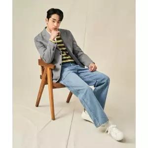 매장정품 빈폴 BEANPOLE MEN 코튼 스트레치 가먼트워싱 자켓 재킷 그레이 (BC5111C113) BC5111C113 189480