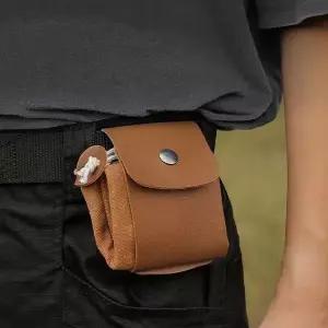 휴대용 허리 웨이스트 미니 보조 백 작업 채집 등산 (WFKBXRM)