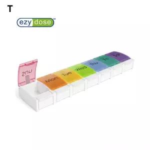 이지도즈 7일 푸시버튼약통 70308 AP79케이스 미니상자 박스 요일 플라스틱 영양제분할 출장용 휴대용 여행