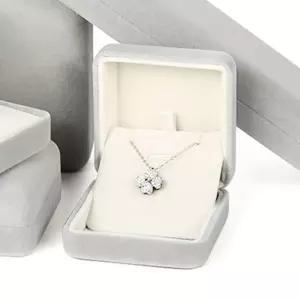 벨벳 결혼 목걸이함 프로포즈 목걸이 케이스 소 고급 반지케이스 반지상자