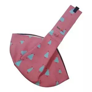 페로가토 삼각형 코튼슬링백 핑크/슬링백/애완슬링백/동물슬링백/외출슬링백/산책슬링백/이동가방/애완이동