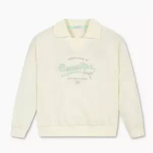 [베네통키즈]D여아리본맨투맨QAMT03611IV_s