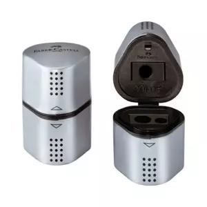 파버카스텔 트리오 삼각연필깎이 실버 18 38 00 자동연필깎이 갑(10개입) (WFKFR3H)