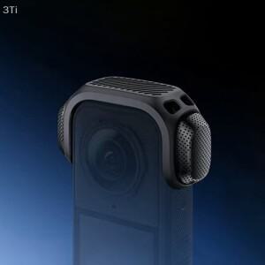 인스타360 호환 X5 마이크 윈드쉴드 어쿠스틱 폼 스냅 홀더 바람 소음 감소 마운트 360 액세서리용