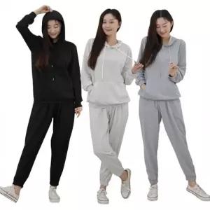 여성 후드 상하 세트 밴딩 학생 트레이닝복 운동복 데일리 츄리닝 조거 팬츠 가을 간절기