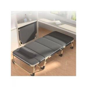 1인용 휴대용 야외 플라스틱 원형 간이 그레이 침대 선배드