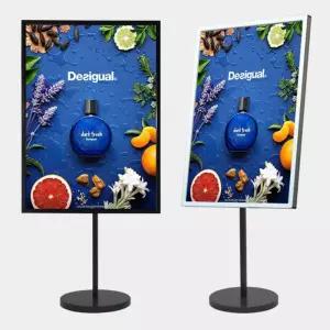 국산 개폐식 가로세로 A1 철제 안내판 포스터스탠드 식당입구 학원 현수막 포럼