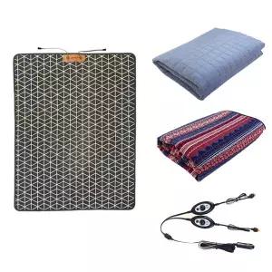 유캠프 워셔블 탄소 온열 매트 2인용 DC12V 전기장판
