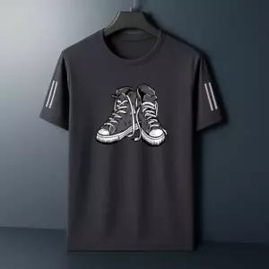 012 스니커즈 남성 아이스 기능성 라운드 반팔티