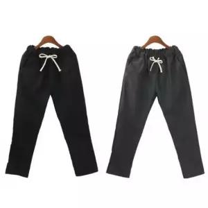 [라일리여성의류] Rly 우먼 9부 허리 밴드라인 이지 일상 트렌드 데일