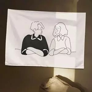 대형 패브릭 포스터 바라보기 S 패브릭가리개 (KYR-WEC9E26)