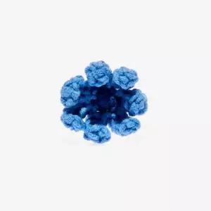 [크록스]CRS10016130 블루 크로쉐 플라워 - FFF 691572