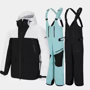 [하프클럽/셀시우스]펠리체 스키복 보드복 세트 브리튼 레이싱 빕 세트