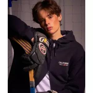 매장정품 WHO.A.U USA Logo Hood Zip-Up / WHMZF4991U