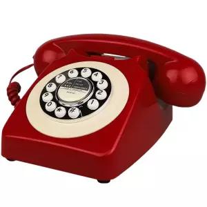 레트로전화기 골동품 빈티지 장식품 엔틱 복고 옛날전화기