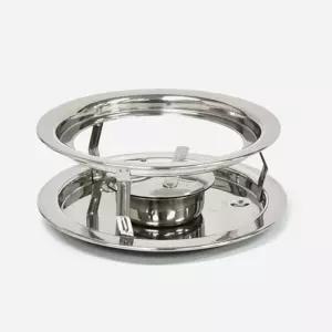 고체연료용 스텐 알콜스탠드 대 23cm 업소용 샤브샤브 업소용 샤브샤브 수육