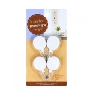 세모네모 타원행거 HB-04 / (4개입) 판(1개입) 타원행거 시스템행거