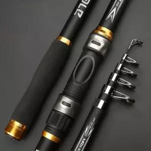 입문용 원투 낚시대 블랙 낚시용품 쏘가리낚시세트 루어로드 카본로드