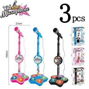 어린이용 마이크 스탠드  노래방 기계 음악 장난감 두뇌 훈련 교육용 소녀 소년 생일 선물