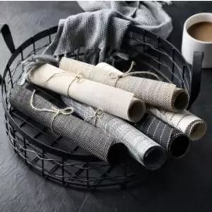 방수 실리콘 식탁 러너 스타일 테이블 패드 디자인