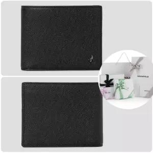 [백화점 정품] 빈폴 액세서리 [선물포장] 매일 반지갑 - 블랙 (BE51A3T135)