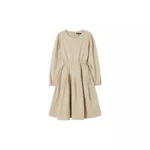 [LAP] 스트링 끈 주름 미디원피스 AR1WO365 896559