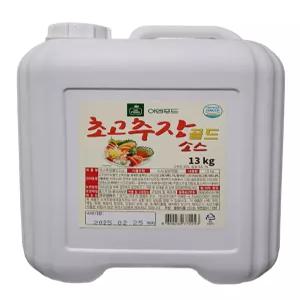 이엔푸드 초고추장 말통 13kg x 1개
