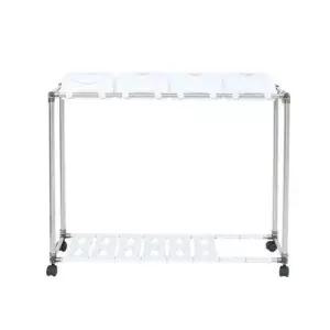 화이트 스윙 분리수거함 4P 가정용 재활용 쓰레기  W4B50F9