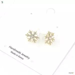 은침(실버925)큐빅 귀걸이-SE-04 W8BFEC7