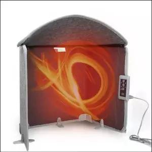 [에이치플러스몰]파티션히터 접이식 데스크히터 책상및 맘스폼 에코