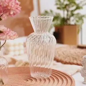 유리 화병 꽃 화꽂이 인테리어 오브제